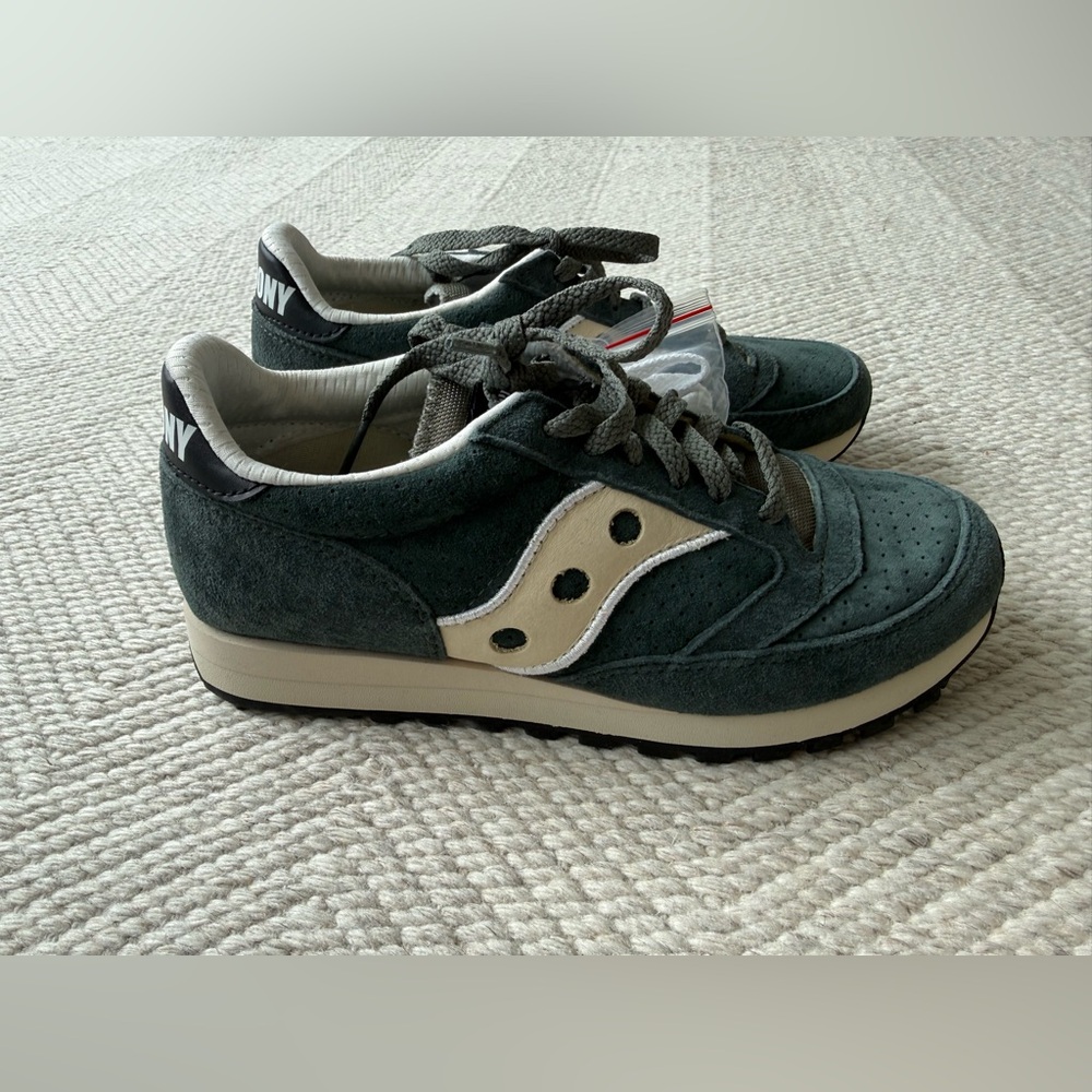 NEW Saucony JAZZ 81 SUEDE Sneaker Sz7 - Picture 3 of 7